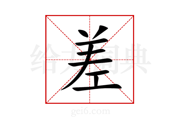 差
