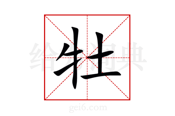 牡