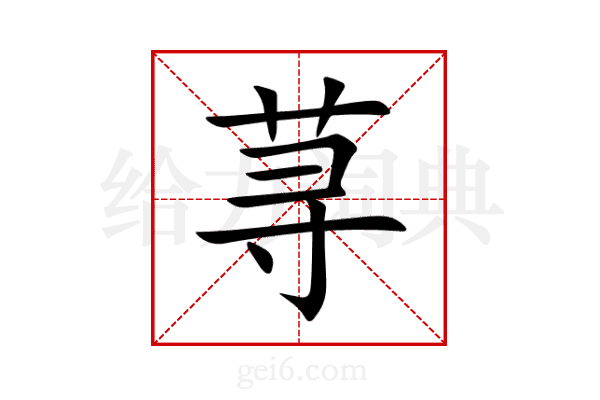 荨