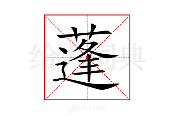 蓬