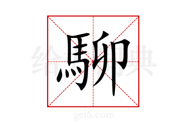駠