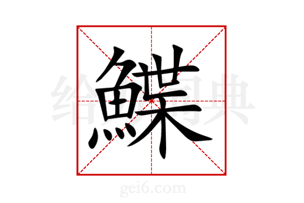 鰈
